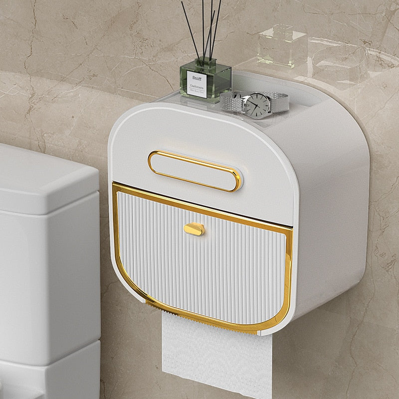 Paper Towel Holder Waterproof and Super Load-bearing Multi-function.