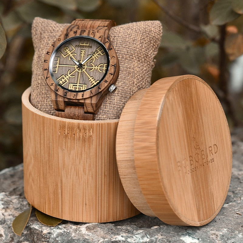 BOBO BIRD Viking Man's Wooden Watches