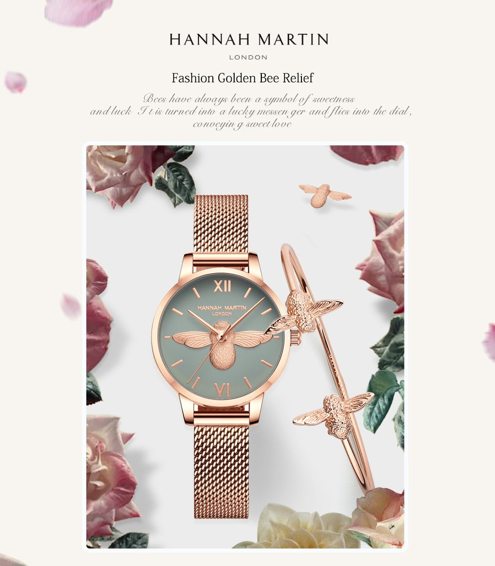 Hannah Martin 2023 Women's Luxury Watch Rose Gold