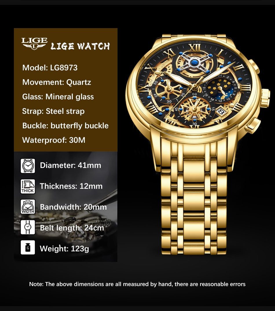 LIGE Women's Watch